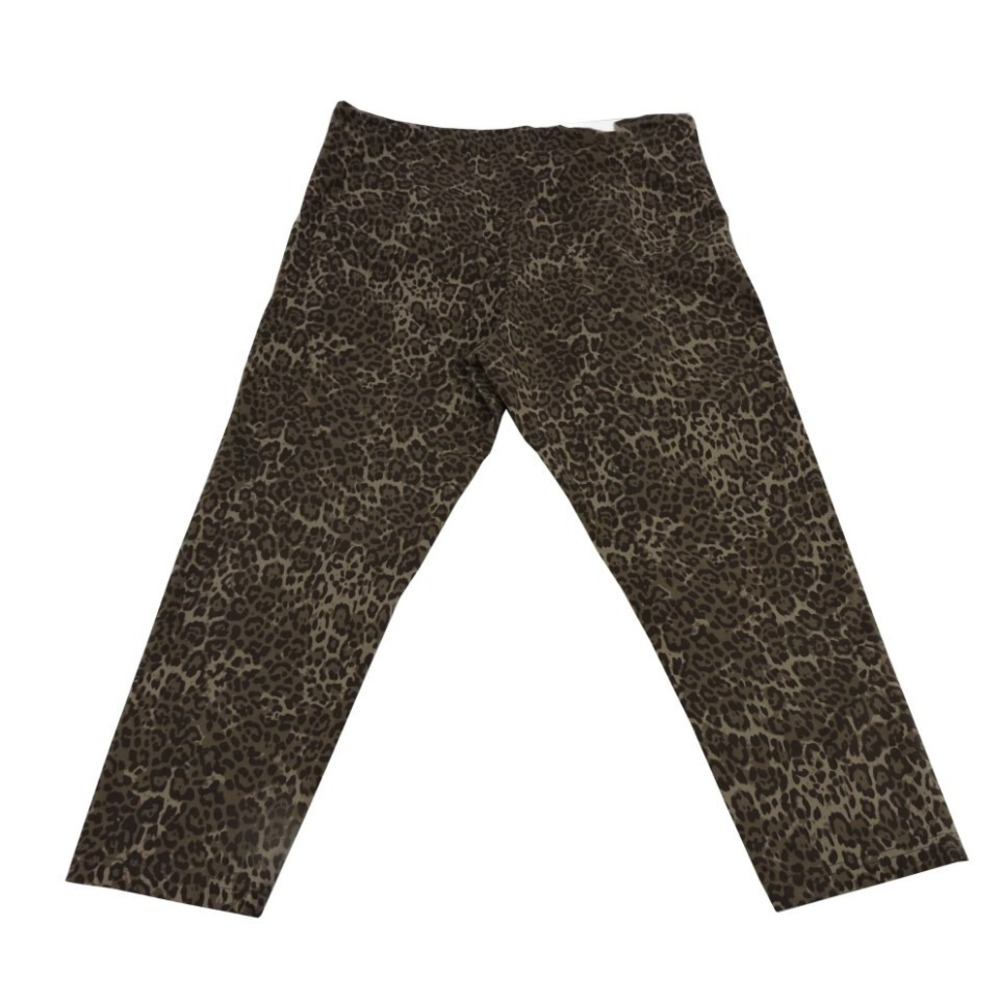 NWT Casablanca Printed Legging in Nat Leopard Small